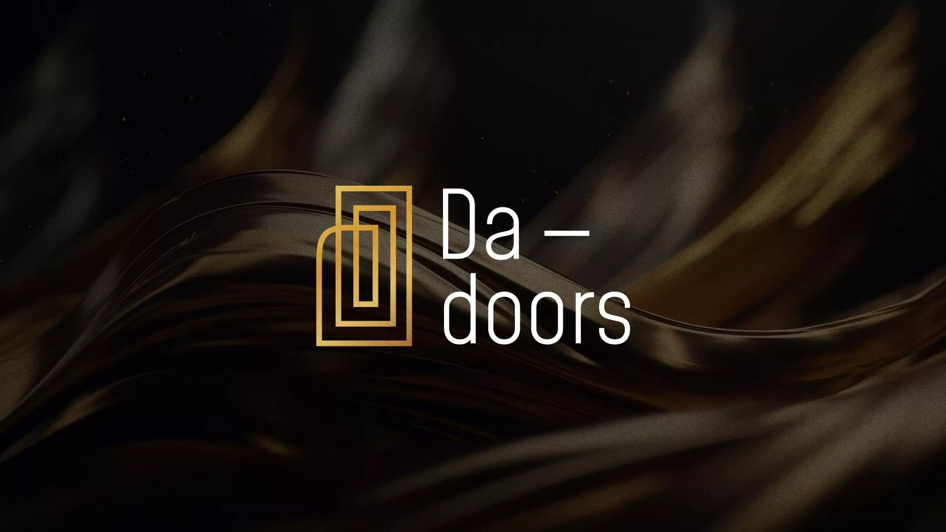 Разработка логотипа для компании «DA-DOORS» в Кологриве